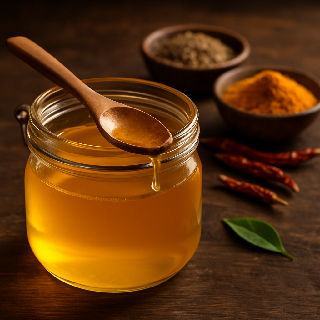 Ghee Fettverwendung in der indischen Küche – Miss India Canada